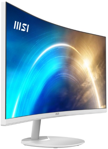 MSI Pro MP341CQW computer monitor 86.4 cm (34") 3440 x 1440 pixels UltraWide Quad HD White