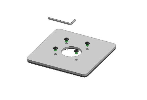 Ergonomic Solutions SpacePole POS 150x150mm Base plate 5mm