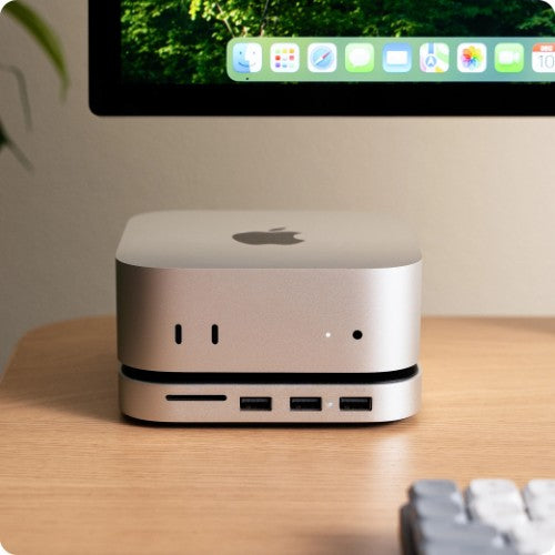 Satechi ST-GNMMES laptop dock/port replicator Wired USB 3.2 Gen 2 (3.1 Gen 2) Type-C Silver