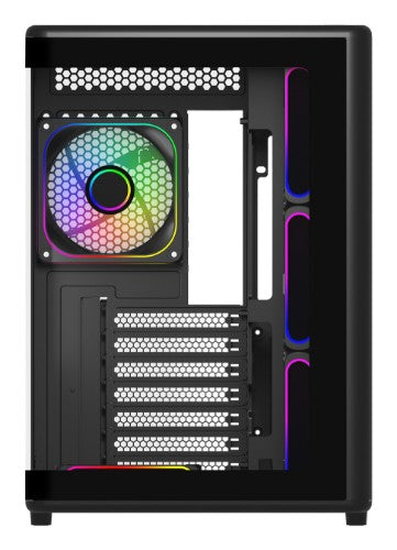 Cooler Master Elite 600 Midi Tower Black, Transparent