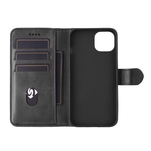 eSTUFF ES67110002-BULK mobile phone case Wallet case Black