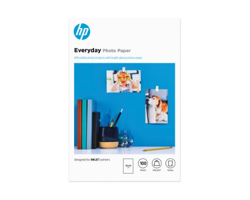 HP Everyday Photo Paper Glossy 200 g/m2 10 x 15 cm (101 x 152 mm) 100 sheets