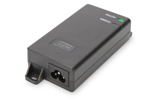 Digitus Gigabit Ethernet PoE+ injector, 802.3at, 30 W