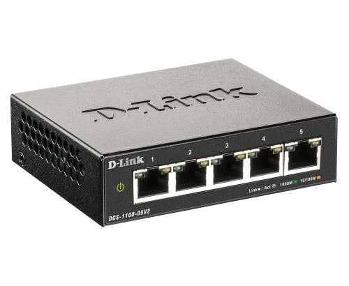 D-Link 5-Port Gigabit Smart Managed Switch