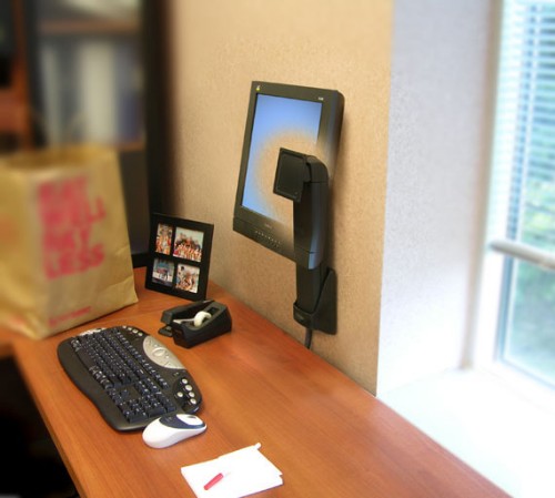 Ergotron Neo-Flex Wall Mount Lift 61 cm (24") Black