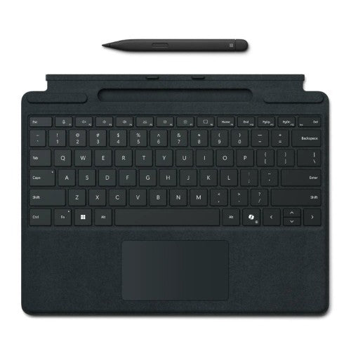 Microsoft Surface Pro Keyboard with Slim Pen for Business QWERTY English Microsoft Cover port Black