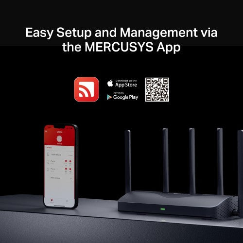 Mercusys BE9300 Tri-Band Wi-Fi 7 Router