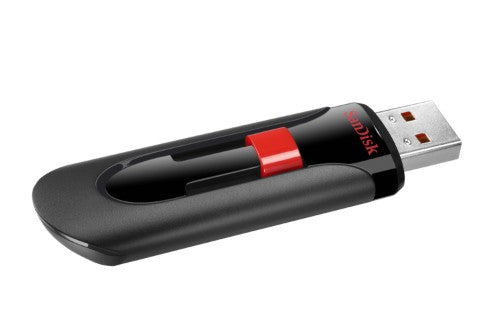 SanDisk Cruzer Glide USB flash drive 64 GB USB Type-A 2.0 Black, Red