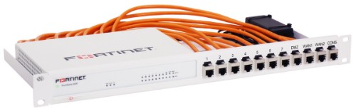 Rackmount.IT Rack Mount Kit for FortiGate 60E / 61E shielded / industrialized