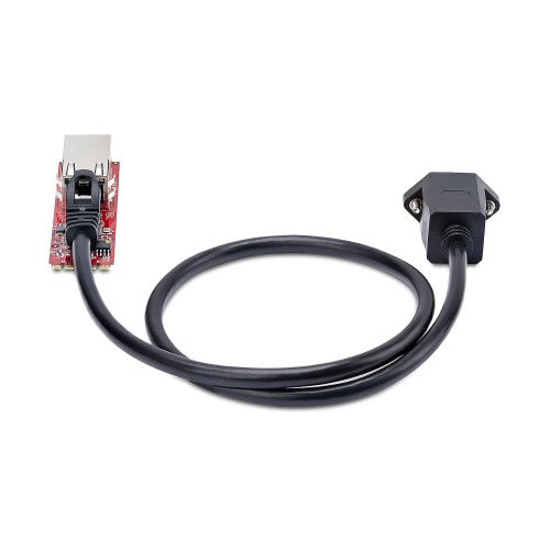 StarTech.com 1-Port 2.5GbE M.2 2280 Network Card, Multi-Gigabit Speeds (2.5G/1G/100M/10M), NBASE-T (802.3bz) NIC, M.2 B+M Key, PCIe Ethernet Interface, For SFF/Desktop PCs - TAA