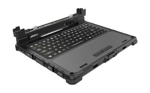 Getac GDKBNJ mobile device keyboard Black, Grey Nordic