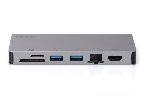 Digitus USB Type-C™ Multiport Travel Dock, 8 Port
