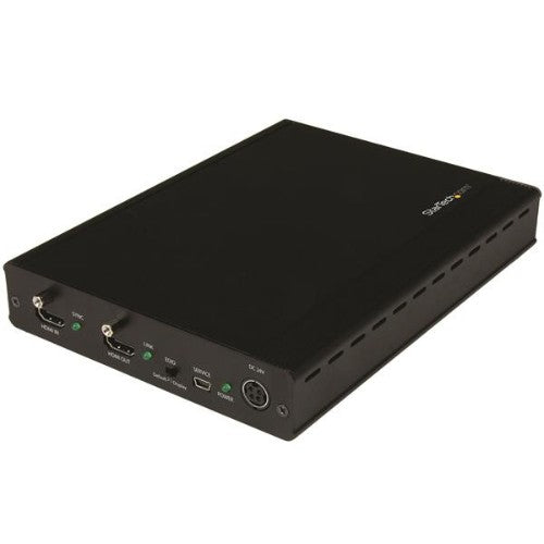 StarTech.com 3-Port HDBaseT Extender Kit with 3 Receivers - 1x3 HDMI over CAT5e Splitter - Up to 4K