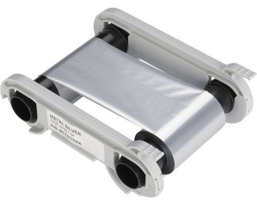 Evolis RCT017NAA Thermal-transfer ribbon silver, 1K pages for Evolis Primacy/2/Zenius