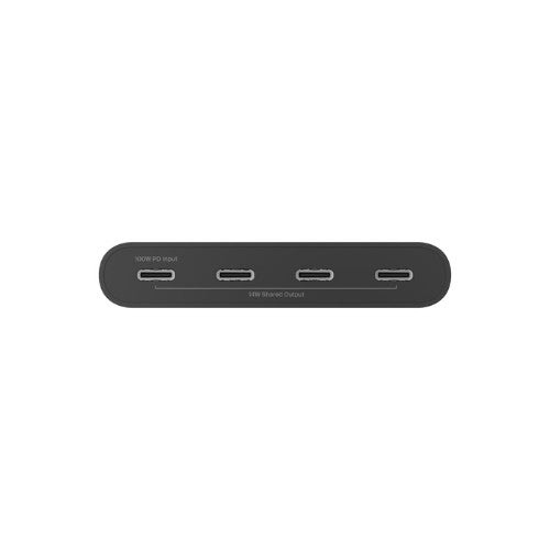 Belkin AVC018BTBK interface hub USB Type-C 10000 Mbit/s Black