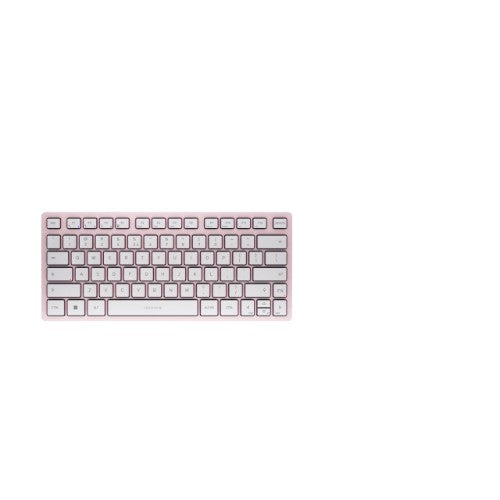 CHERRY KW 7100 MINI BT keyboard Universal Bluetooth QWERTY US International Pink