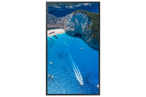 Samsung OM75A Digital signage flat panel 190.5 cm (75") LCD Wi-Fi 4000 cd/m² 4K Ultra HD Black Built-in processor Tizen 5.0 24/7
