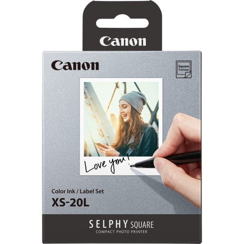 Canon 4119C002/XS-20L Photo cartridge Etikettes 72x85mm, 20 pages for Canon Selphy QX 10/20