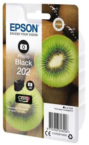 Epson C13T02F14010/202 Ink cartridge foto black, 400 pages 400 Photos 4,1ml for Epson XP 6000
