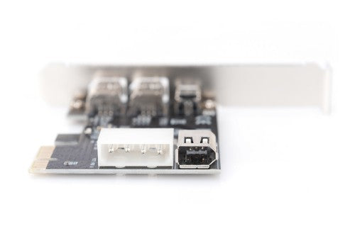 Digitus PCI Express Card, Firewire 1394a (3+1 ports)