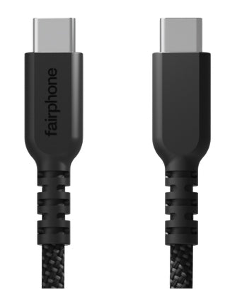 Fairphone ACCABL-5CC-WW1 USB cable 1 m USB C Black