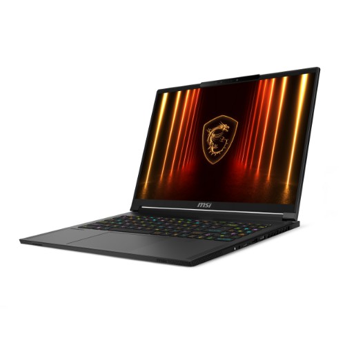 MSI Stealth A18 AI+ A3XWHG-002UK Copilot+ PC AMD Ryzen AI 9 HX 370 Laptop 45.7 cm (18") Quad HD+ 32 GB DDR5-SDRAM 2 TB SSD NVIDIA GeForce RTX 5070 Ti Wi-Fi 7 (802.11be) Windows 11 Home UK English Black