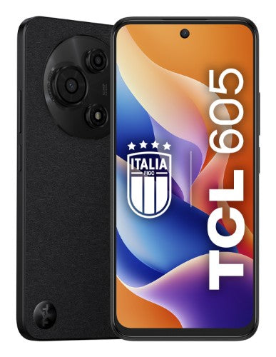 TCL 605 16.9 cm (6.67") Dual SIM Android 15 4G USB Type-C 4 GB 128 GB 5200 mAh Black