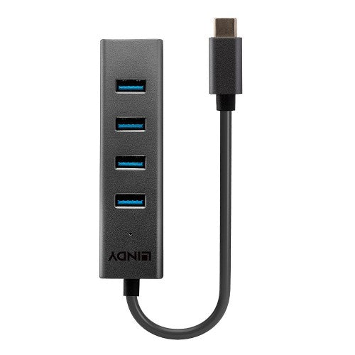 Lindy 4 Port USB 3.2 Type C Hub