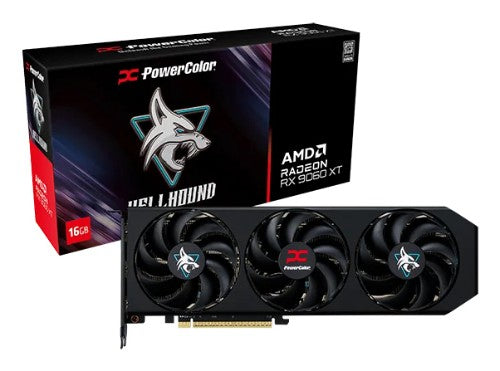 PowerColor Hellhound AMD Radeon RX 9060 XT 16GB GDDR6
