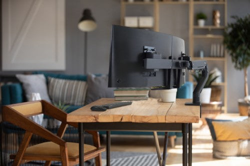 Ergotron HX Series 45-476-224 monitor mount / stand 81.3 cm (32") Desk Black