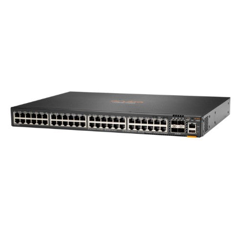 HPE Aruba Networking CX 6200F 48G 4SFP+ Managed L3 Gigabit Ethernet (10/100/1000) 1U Black