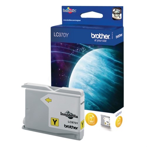 Brother LC-970Y Ink cartridge yellow, 300 pages 10ml for Brother DCP 135 C