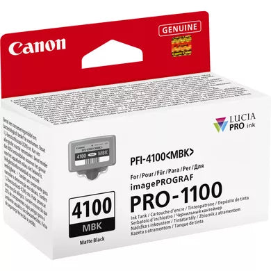 Canon 6776C001/PFI-4100MBK Ink cartridge black matt 80ml for Canon IPF PRO-1100