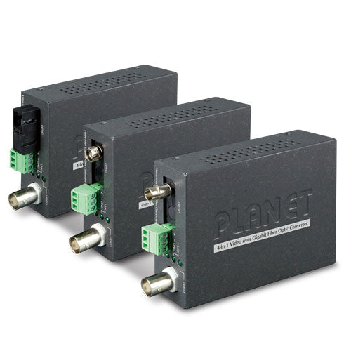 PLANET VF-101G-KIT network media converter Black