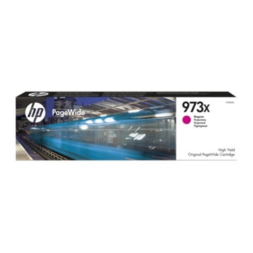 HP F6T82AE/973X Ink cartridge magenta, 7K pages ISO/IEC 24711 82ml for HP PageWide P 55250/Pro 452/Pro 477