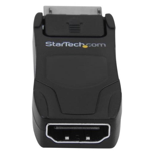 StarTech.com DisplayPort to HDMI Adapter - 4K 30Hz Compact DP 1.2 to HDMI 1.4 Video Converter - DP++ to HDMI Monitor/TV - Passive DP to HDMI Cable Adapter - Latching DP Connector