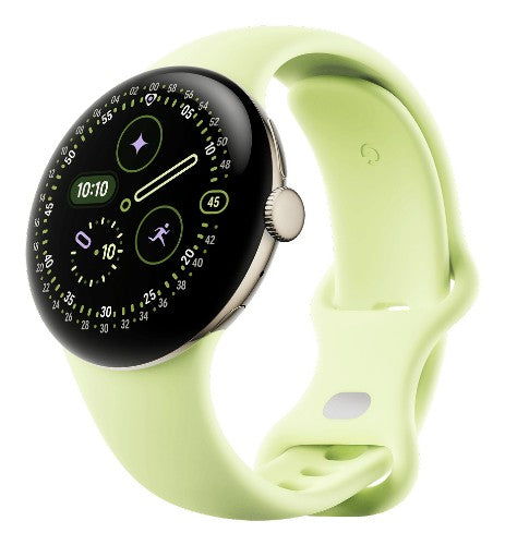 Google Pixel Watch 4 AMOLED 41 mm Digital Touchscreen Gold Wi-Fi GPS (satellite)