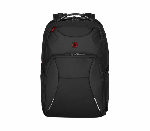 Wenger/SwissGear Cosmic backpack Casual backpack Black Polyester, Polyvinyl chloride (PVC), Recycled polyethylene terephthalate (rPET)