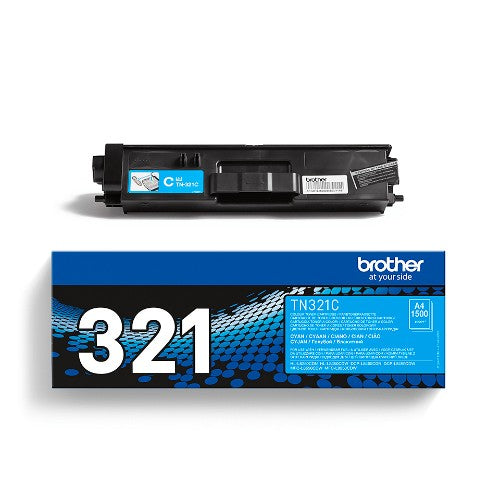 Brother TN-321C Toner-kit cyan, 1.5K pages ISO/IEC 19798 for Brother DCP-L 8400/8450/HL-L 8250