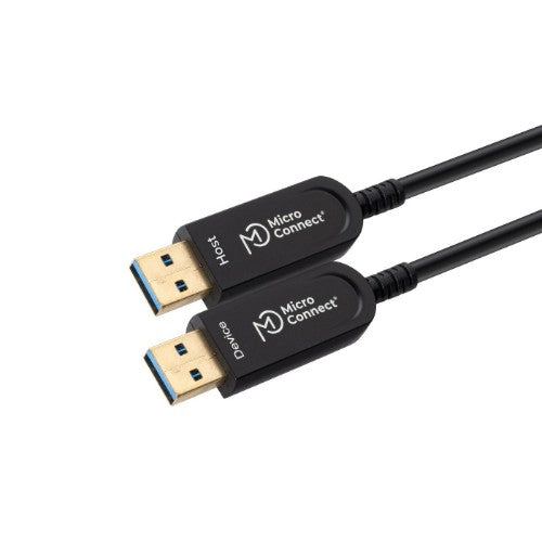 Microconnect USB3.0AA15BOP USB cable USB 3.2 Gen 1 (3.1 Gen 1) 15 m USB A Black