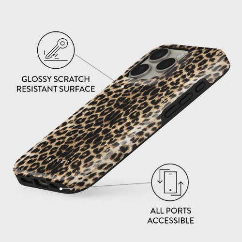 BURGA Player mobile phone case 16 cm (6.3") Cover Brown, Black