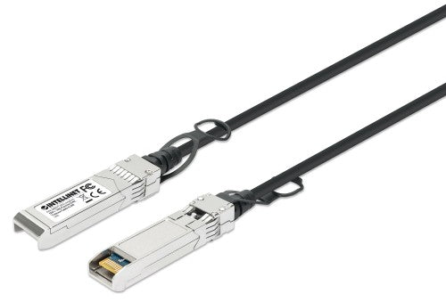Intellinet 0.5m 10G SFP+ Passive Direct Attach Copper Twinax Cable 30AWG MSA SFP-H10GB-CU50CM compatible