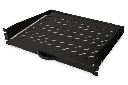 Digitus Extendible Shelf for fixed mounting on front 483 mm (19") profile rails