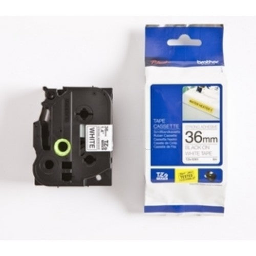 Brother TZE-S261 DirectLabel black on white extra strong Laminat 36mm x 8m for Brother P-Touch TZ 3.5-36mm/HSE/6-36mm
