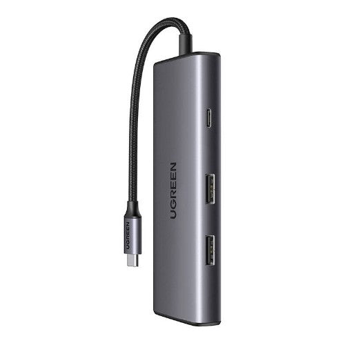 Ugreen 15531 interface hub USB Type-C 1000 Mbit/s Grey