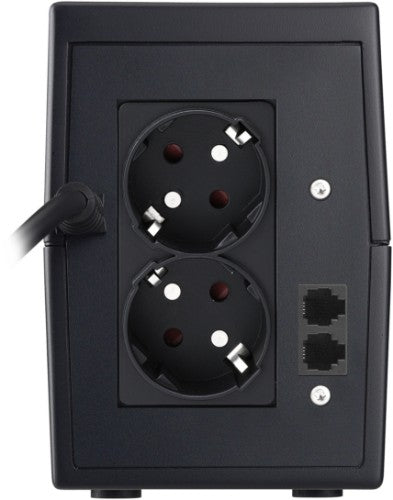 PowerWalker VI 650 SE uninterruptible power supply (UPS) Line-Interactive 0.65 kVA 360 W 2 AC outlet(s)