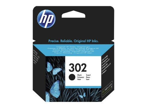 HP F6U66AE/302 Printhead cartridge black, 170 pages ISO/IEC 24711 3.5ml for HP DeskJet 1110/2130/OfficeJet 5200