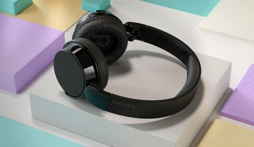 Philips 4000 series TAH4209BK/00 headphones/headset Wireless Head-band Calls/Music Bluetooth Black