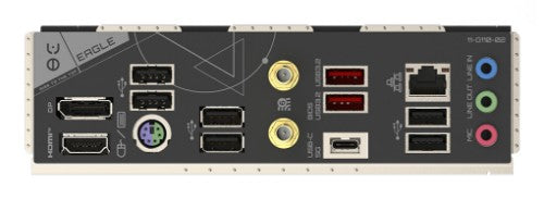 GIGABYTE B650 EAGLE AX Motherboard - AMD Ryzen 9000 Series CPUs, 12+2+2 Phases VRM, up to 7600MHz DDR5 (OC), 1xPCIe 5.0 + 2xPCIe 4.0 M.2, GbE LAN, WIFI 6E, USB 3.2 Gen 2