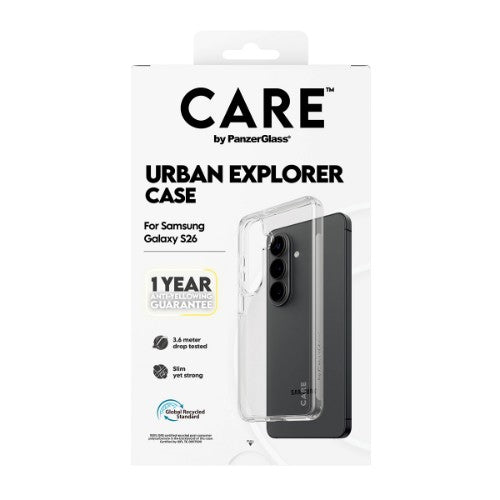 PanzerGlass CARE™ by ® Urban Explorer Case Transparent Samsung Galaxy S26
